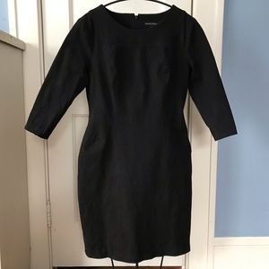 BR Bi-Stretch Dress with Seam Detail
